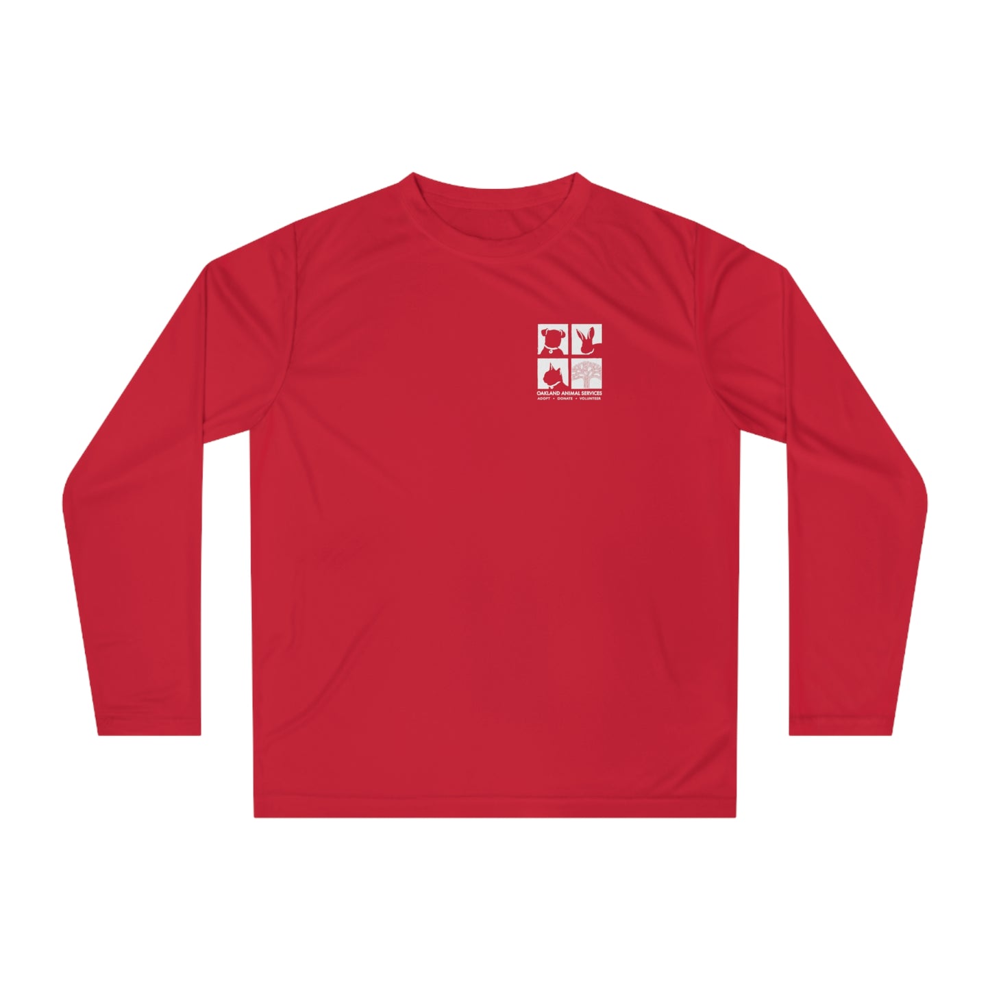OAS Logo Unisex Performance Long Sleeve Shirt