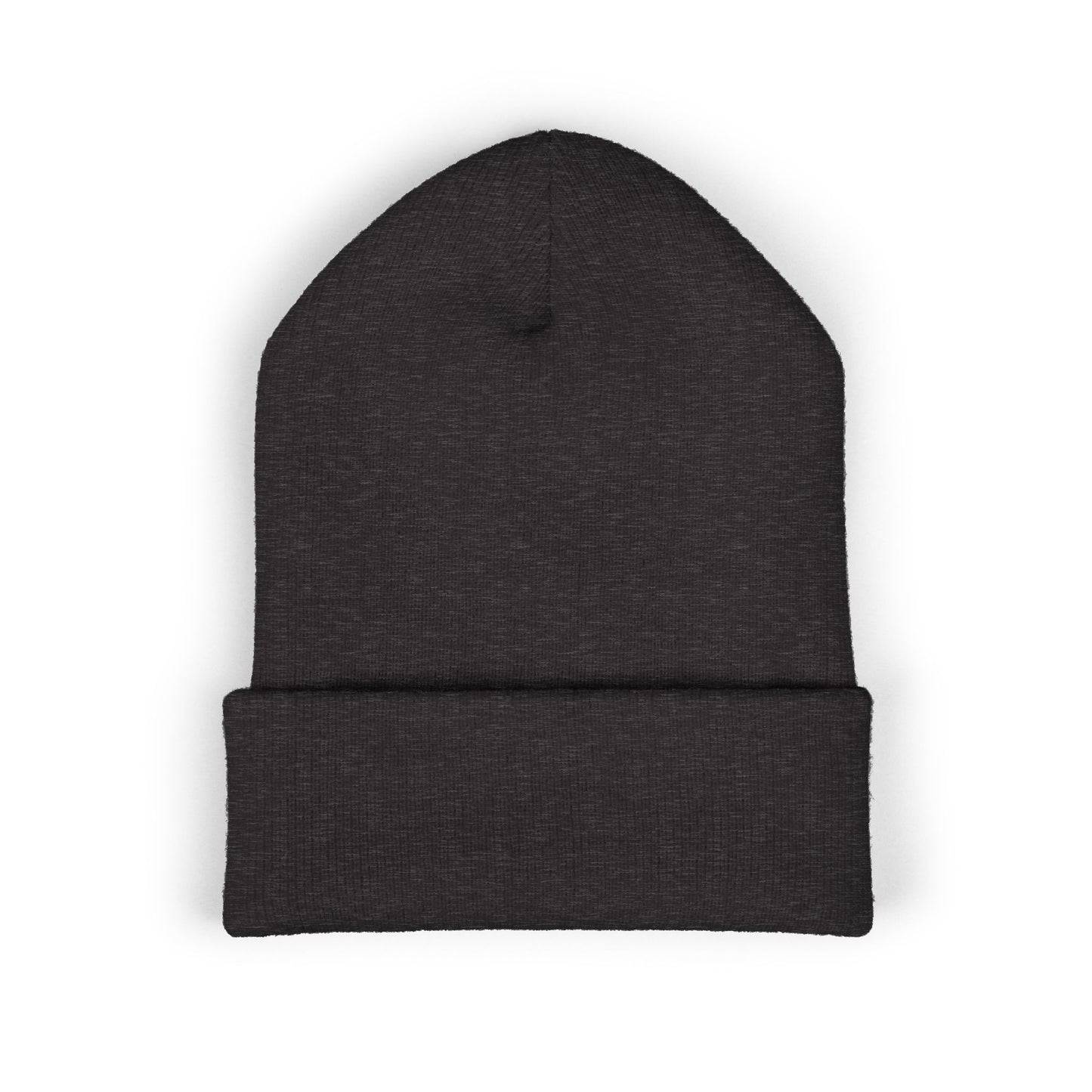 OAS Custom Embroidered Classic Cuffed Beanie - Bright Yellow Paw Print Design