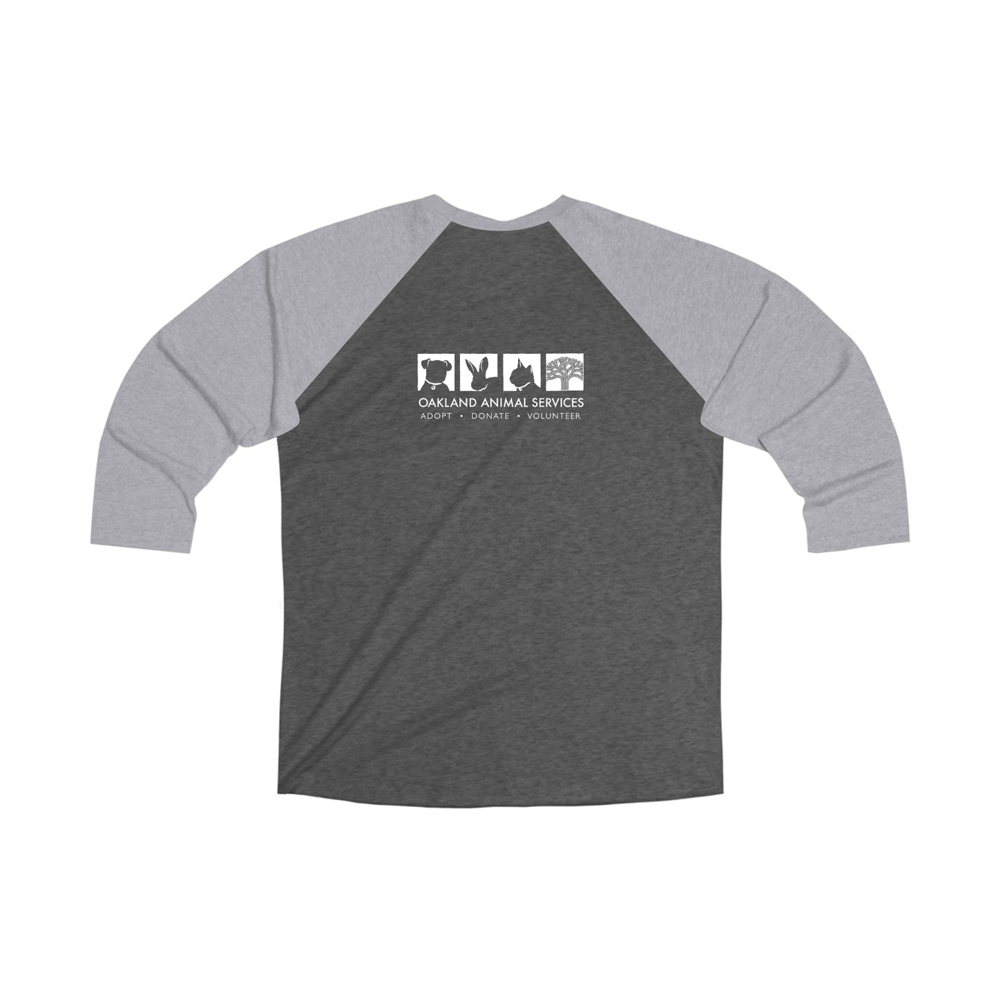 OAS Logo Unisex Tri-Blend 3\4 Raglan Tee