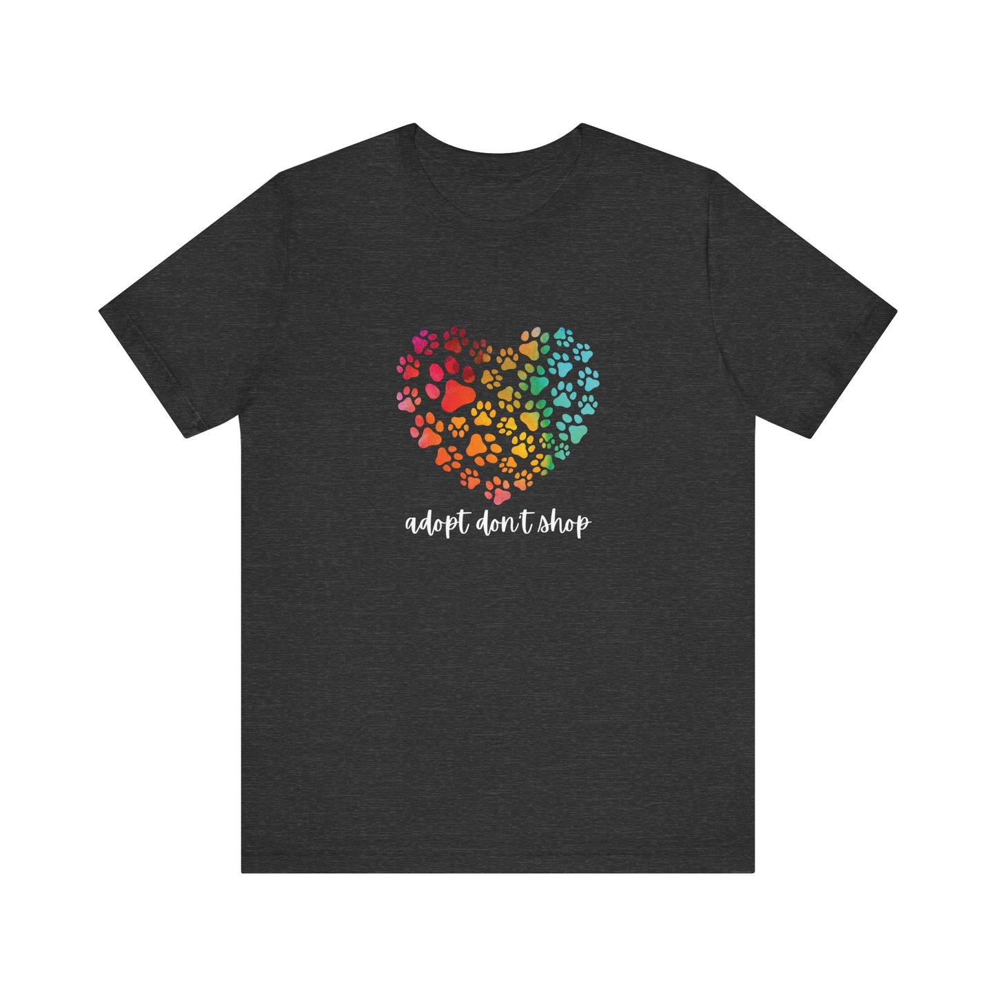 Adopt Don't Shop Hearts - Unisex Tee