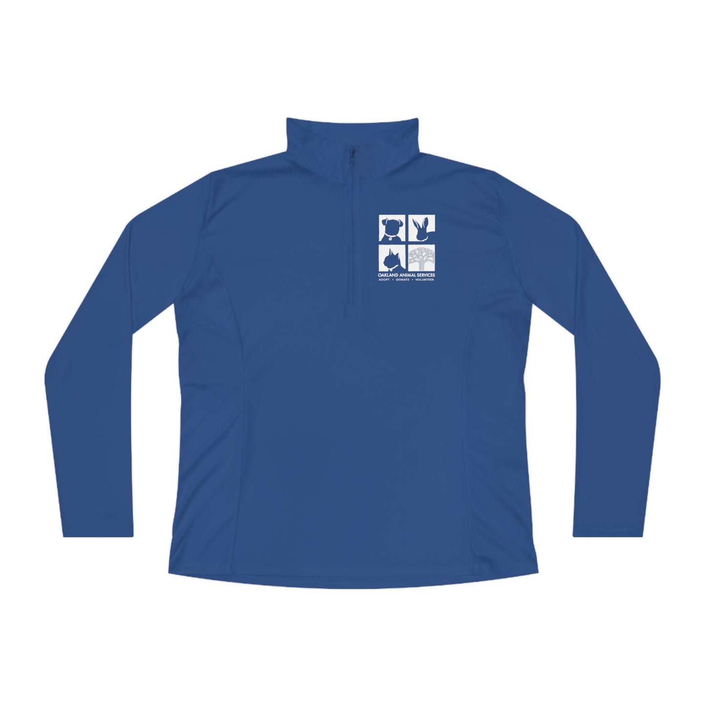 OAS Logo Ladies Quarter-Zip Pullover