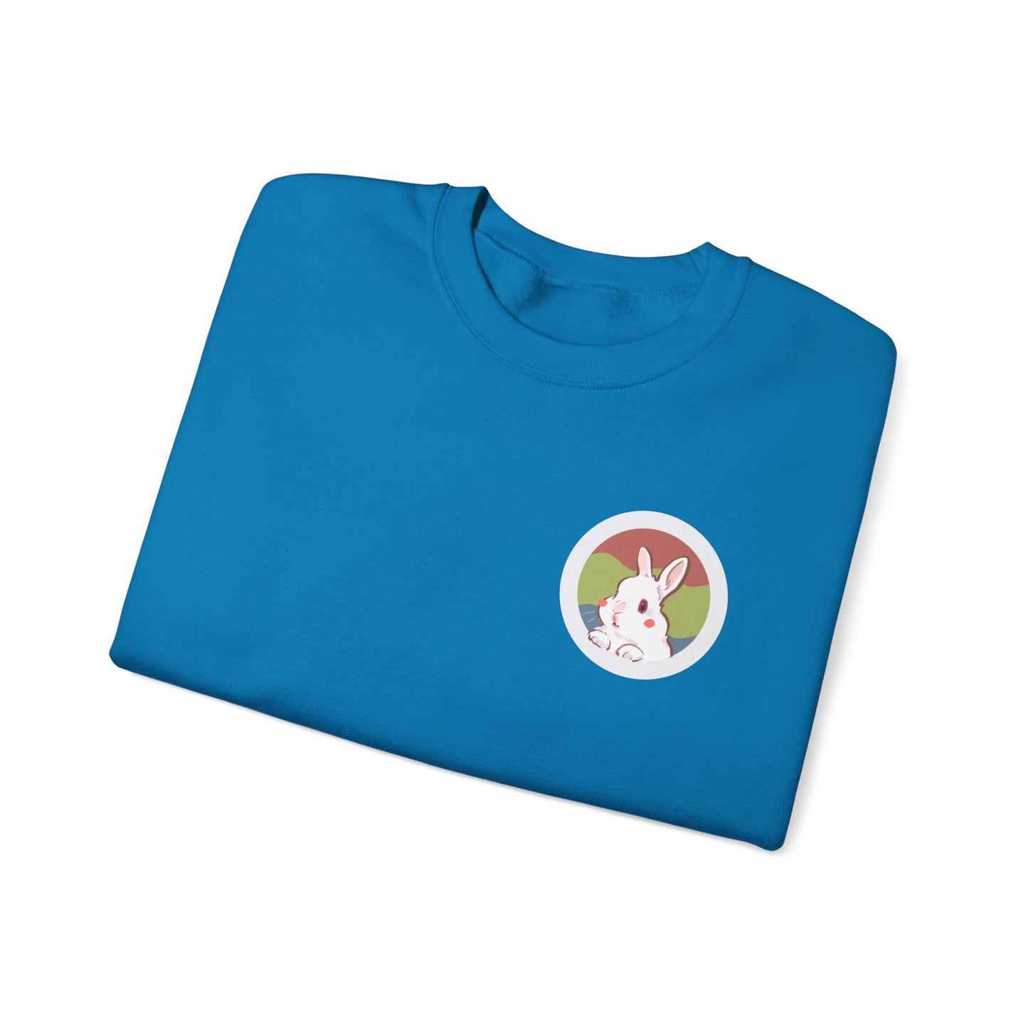 Bunny Unisex Crewneck Sweatshirt for Animal Lovers