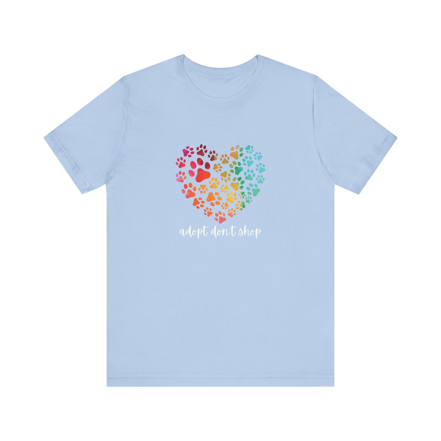 Adopt Don't Shop Hearts - Unisex Tee