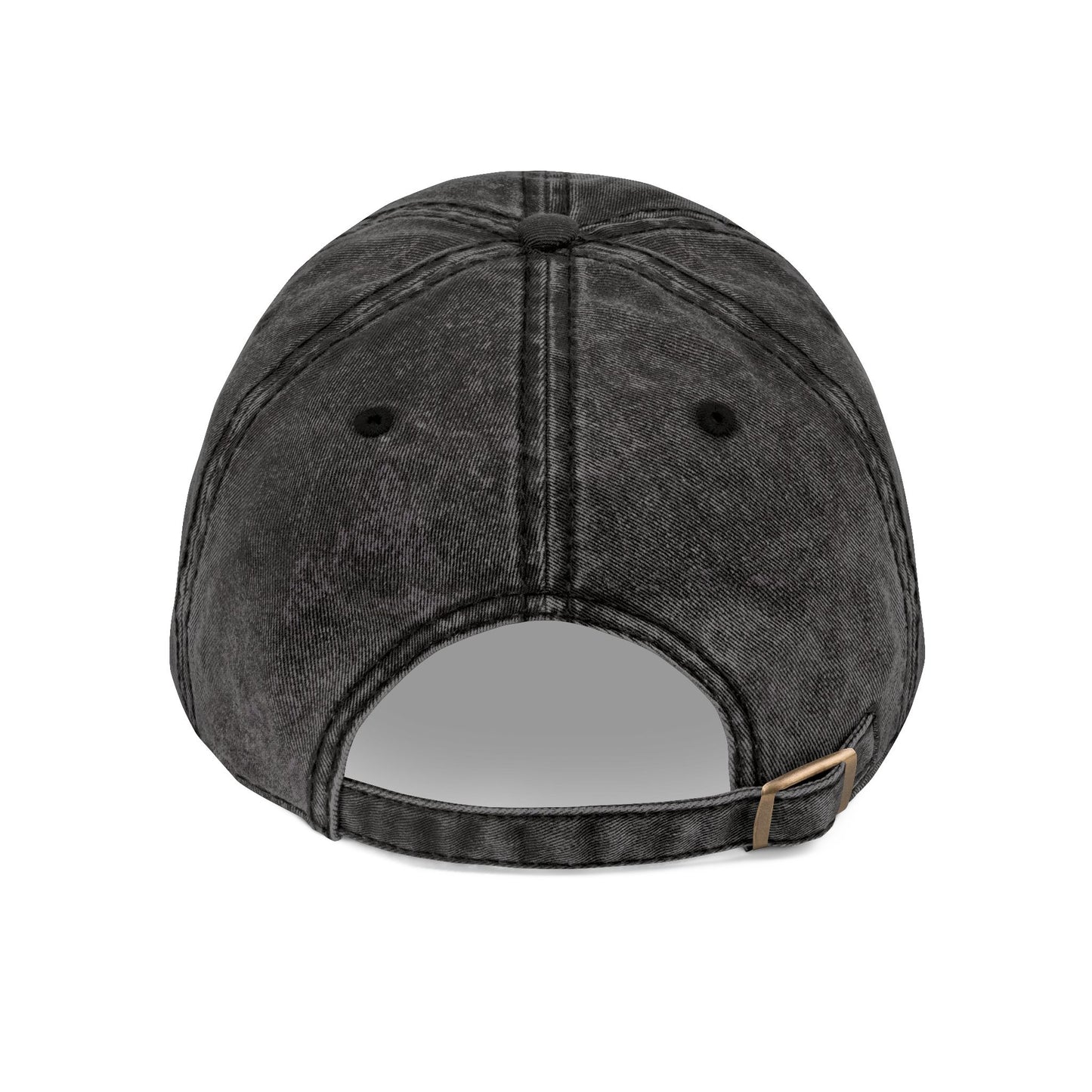 OAS Logo Vintage Embroidered Animal Rescue Cap - Grey Baseball Hat for Pet Lovers