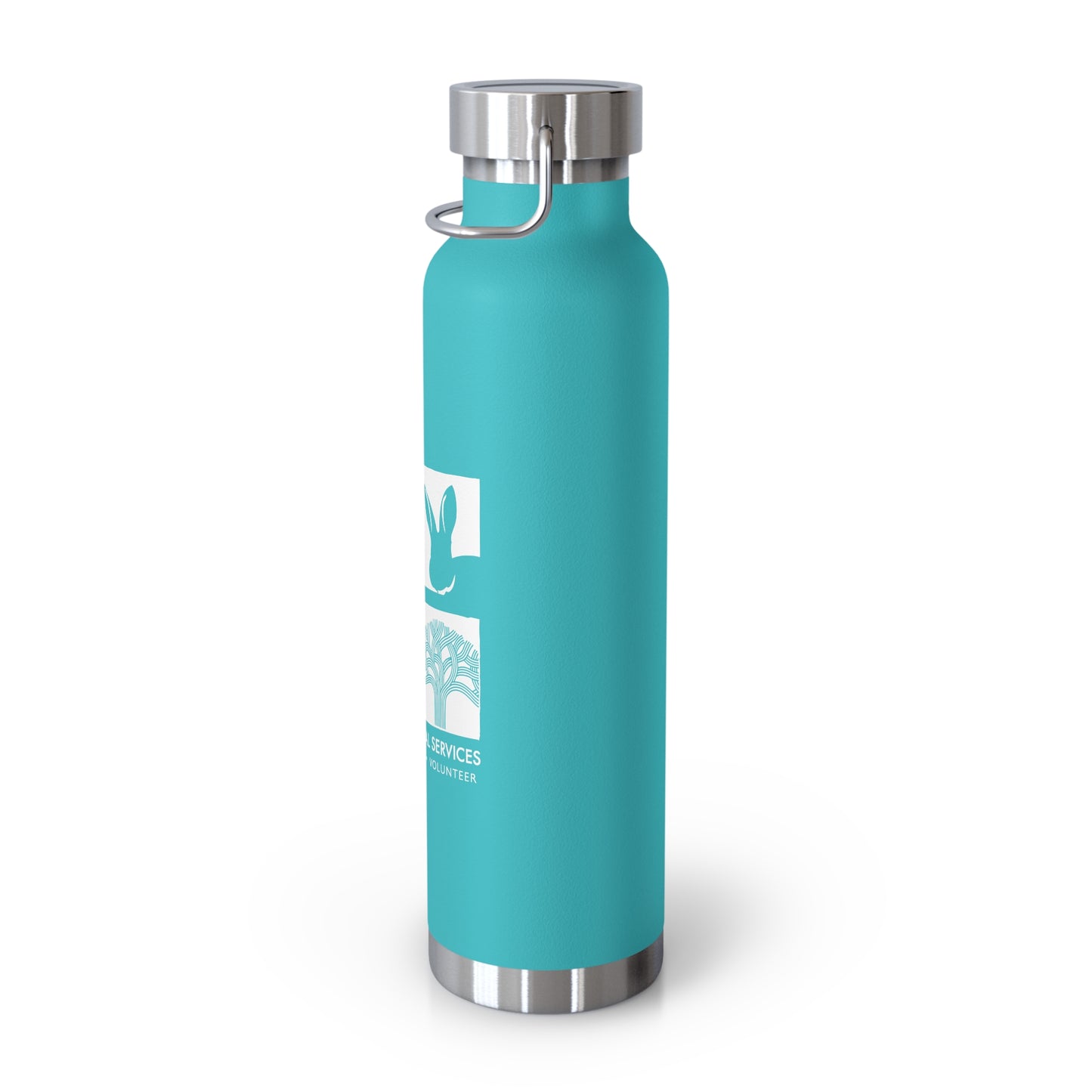 OAS Logo Copper Vacuum Insulated Bottle, 22oz