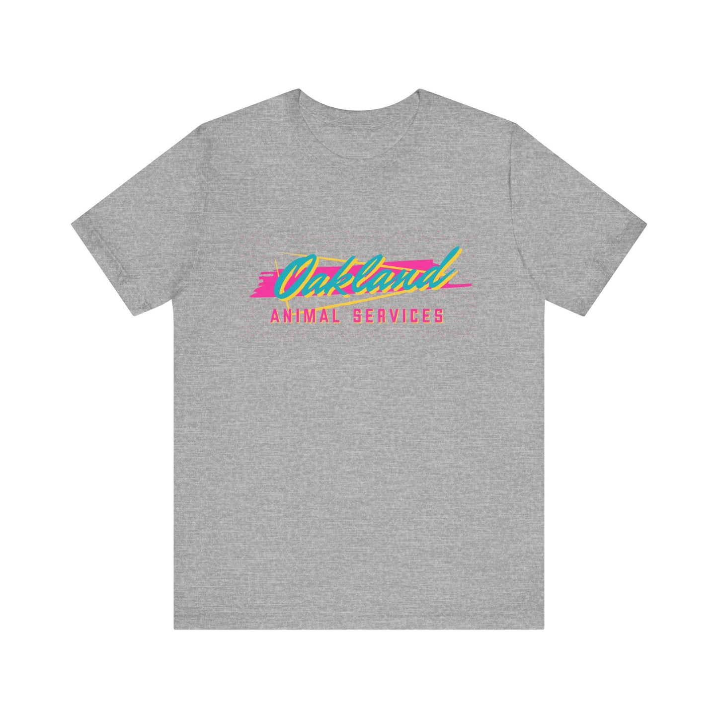 90's Baby Oakland Animal Services Unisex Tee - Support Animal Welfare, Retro Design