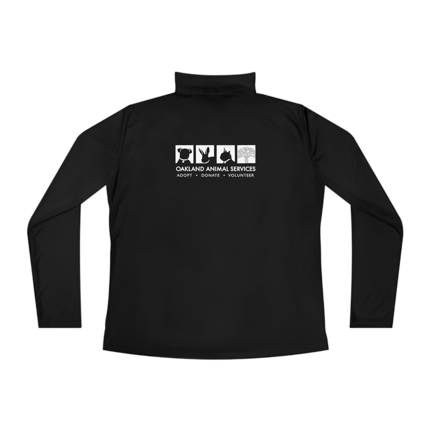 OAS Logo Ladies Quarter-Zip Pullover