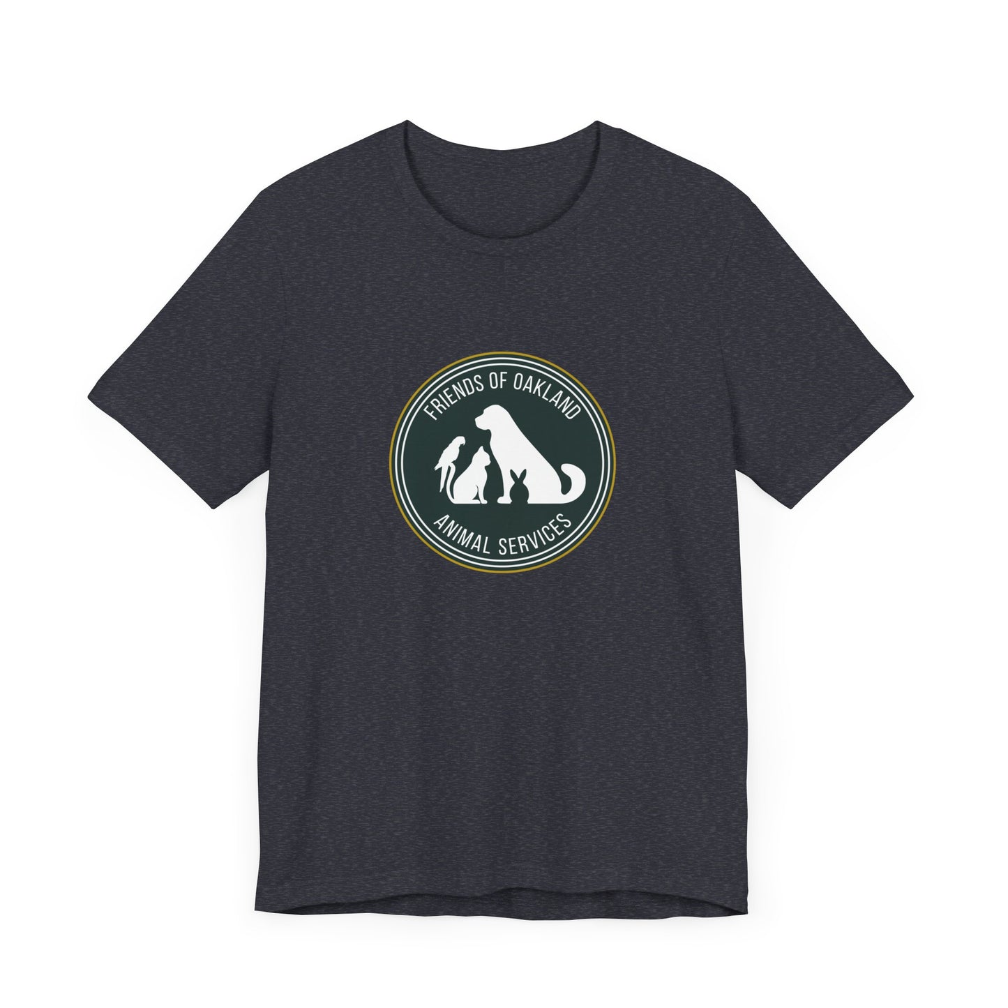 Baseball Friends of Oakland Animal Services Tee - Unisex Jersey Short Sleeve Animal Lovers Shirt