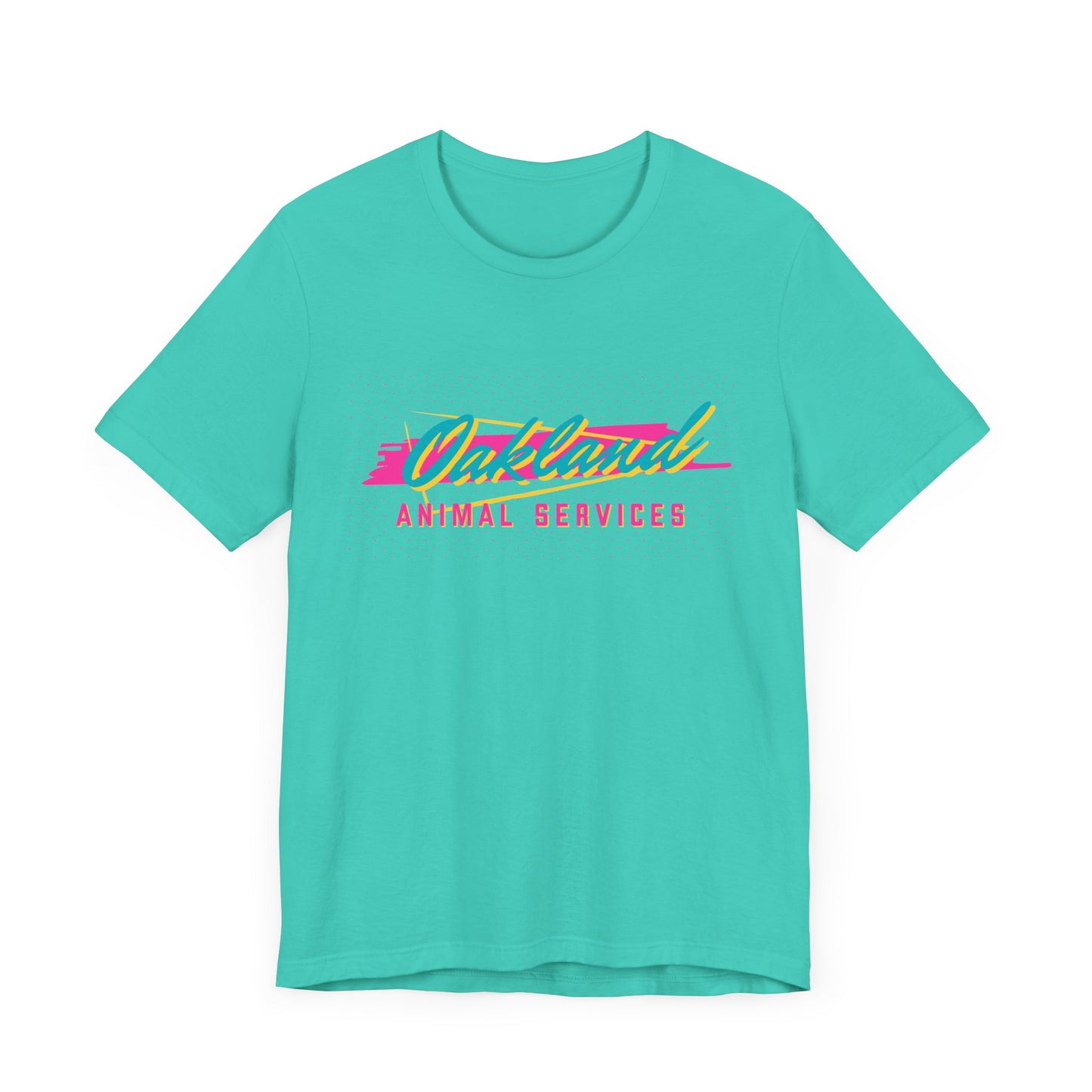 90's Baby Oakland Animal Services Unisex Tee - Support Animal Welfare, Retro Design