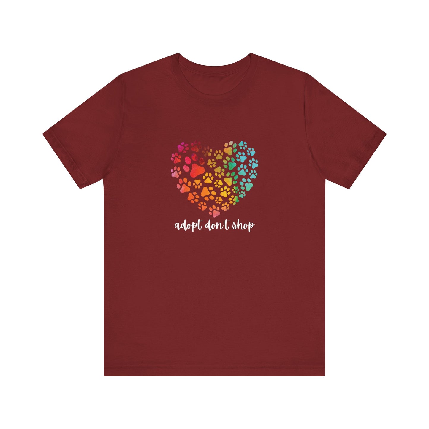 Adopt Don't Shop Hearts - Unisex Tee