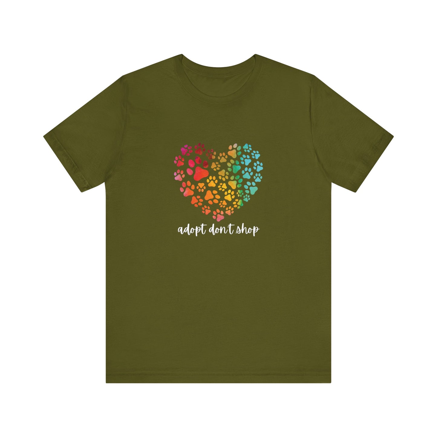 Adopt Don't Shop Hearts - Unisex Tee