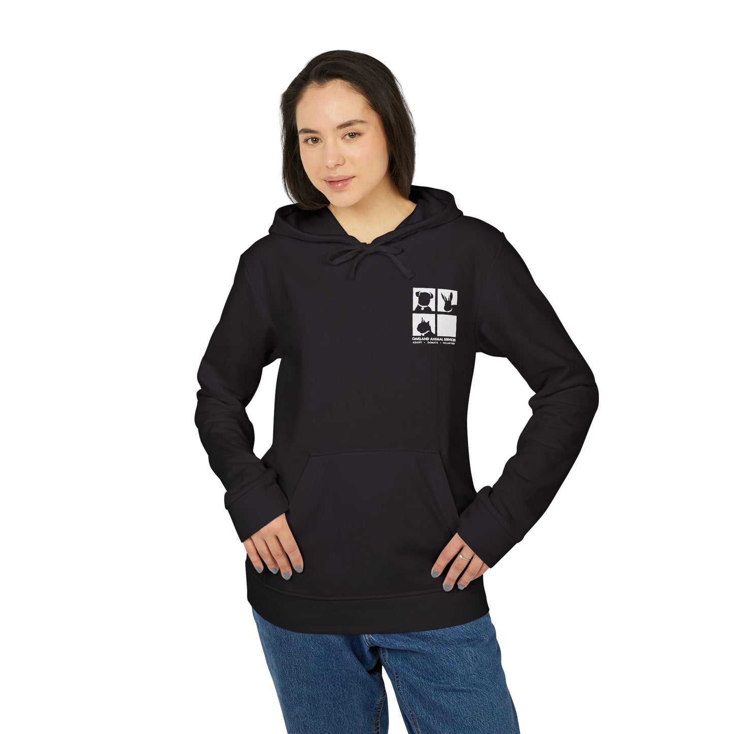 OAS Logo adidas Unisex Fleece Hoodie