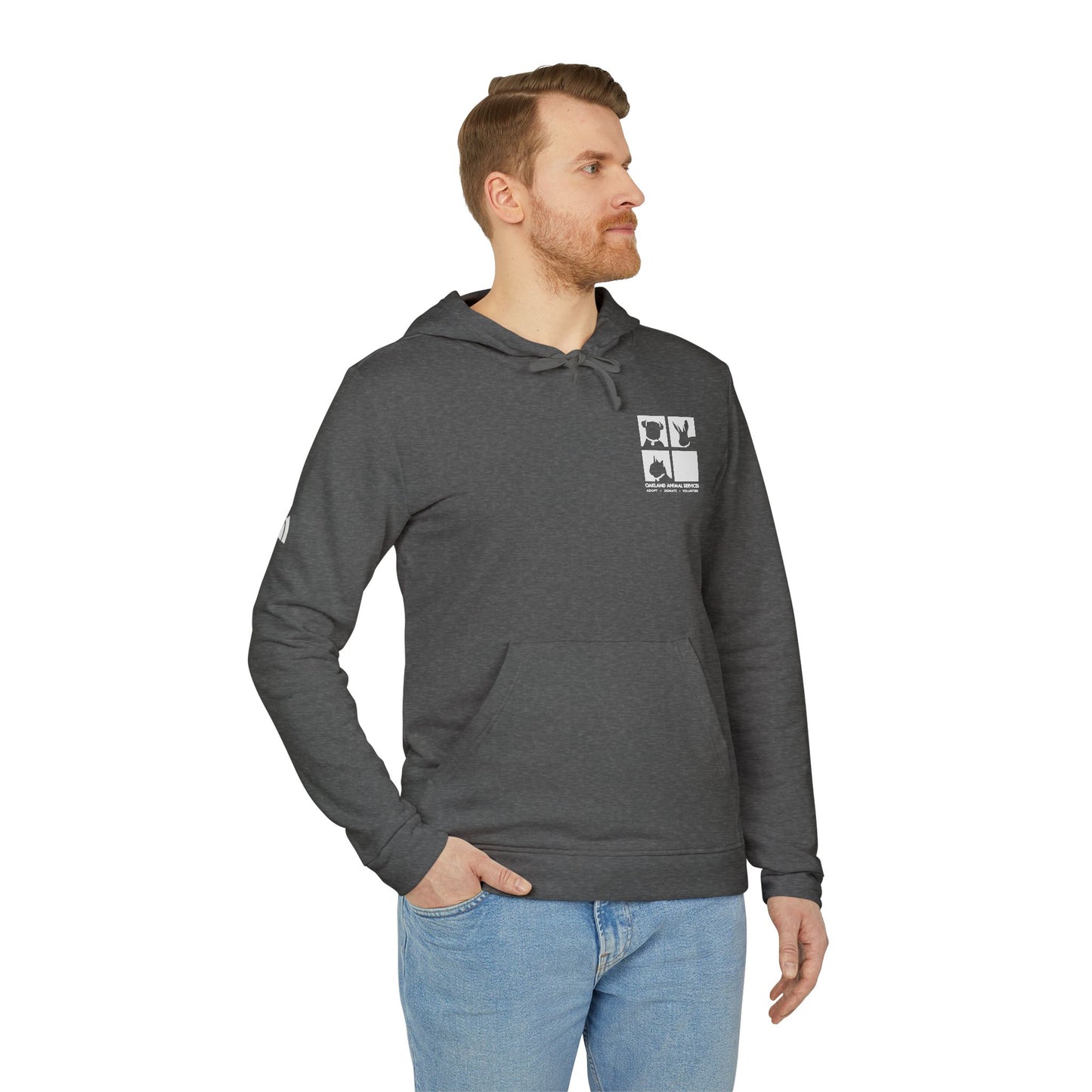 OAS Logo adidas Unisex Fleece Hoodie