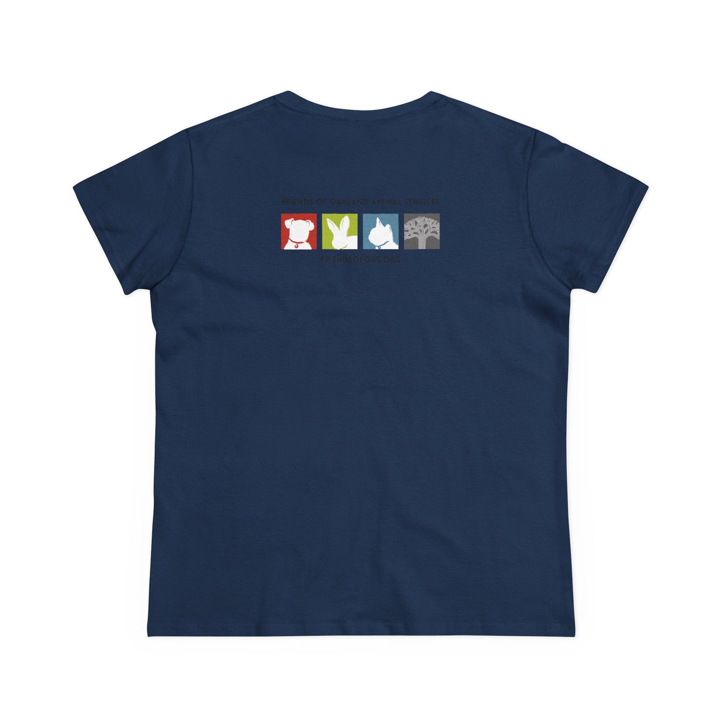 Spay and Neuter Women's Midweight Cotton Tee - Support Animal Welfare