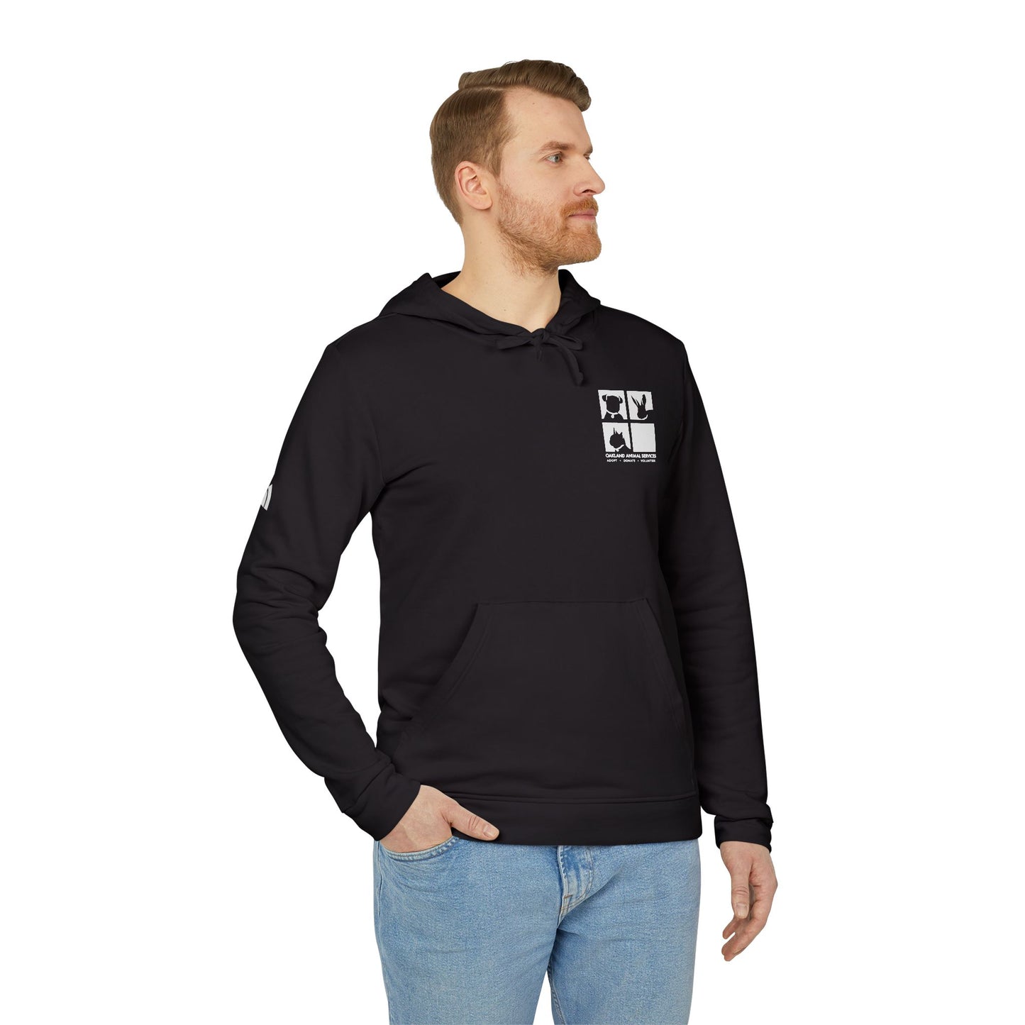 OAS Logo adidas Unisex Fleece Hoodie