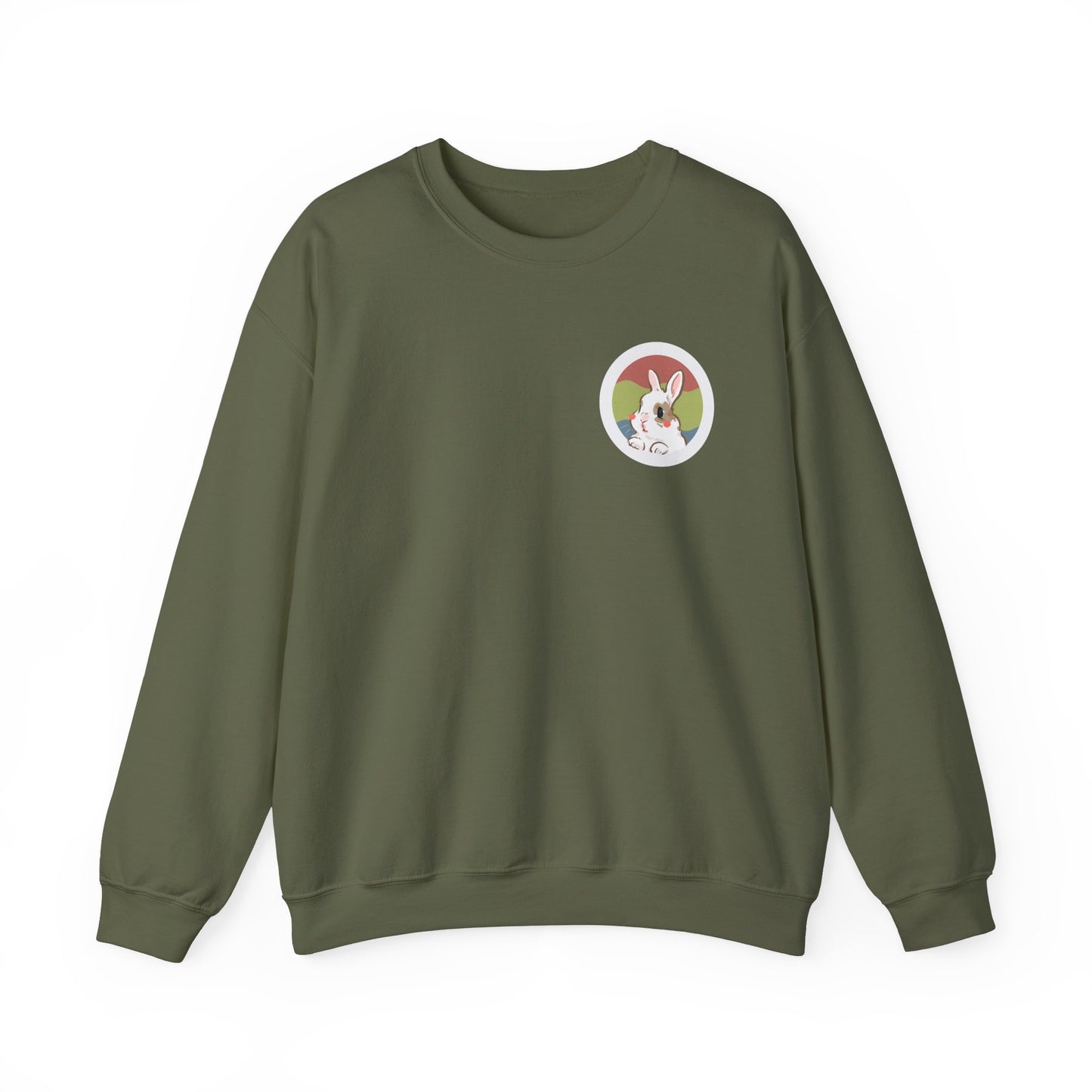 Bunny Unisex Crewneck Sweatshirt for Animal Lovers