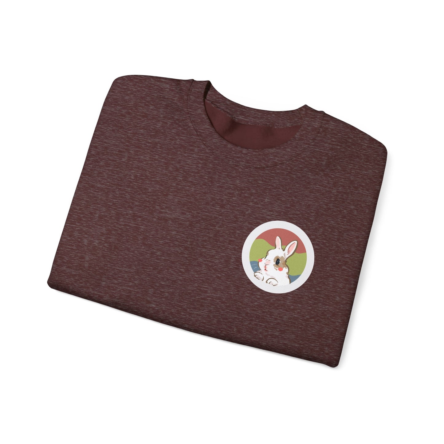 Bunny Unisex Crewneck Sweatshirt for Animal Lovers