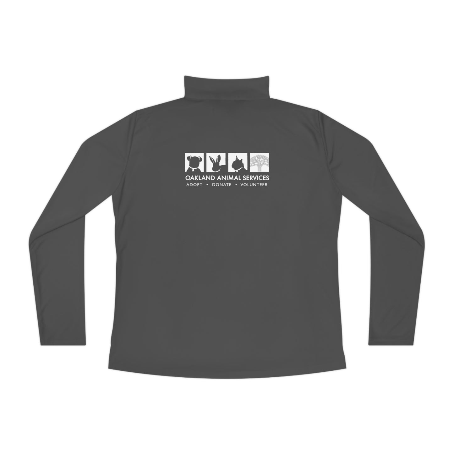 OAS Logo Ladies Quarter-Zip Pullover