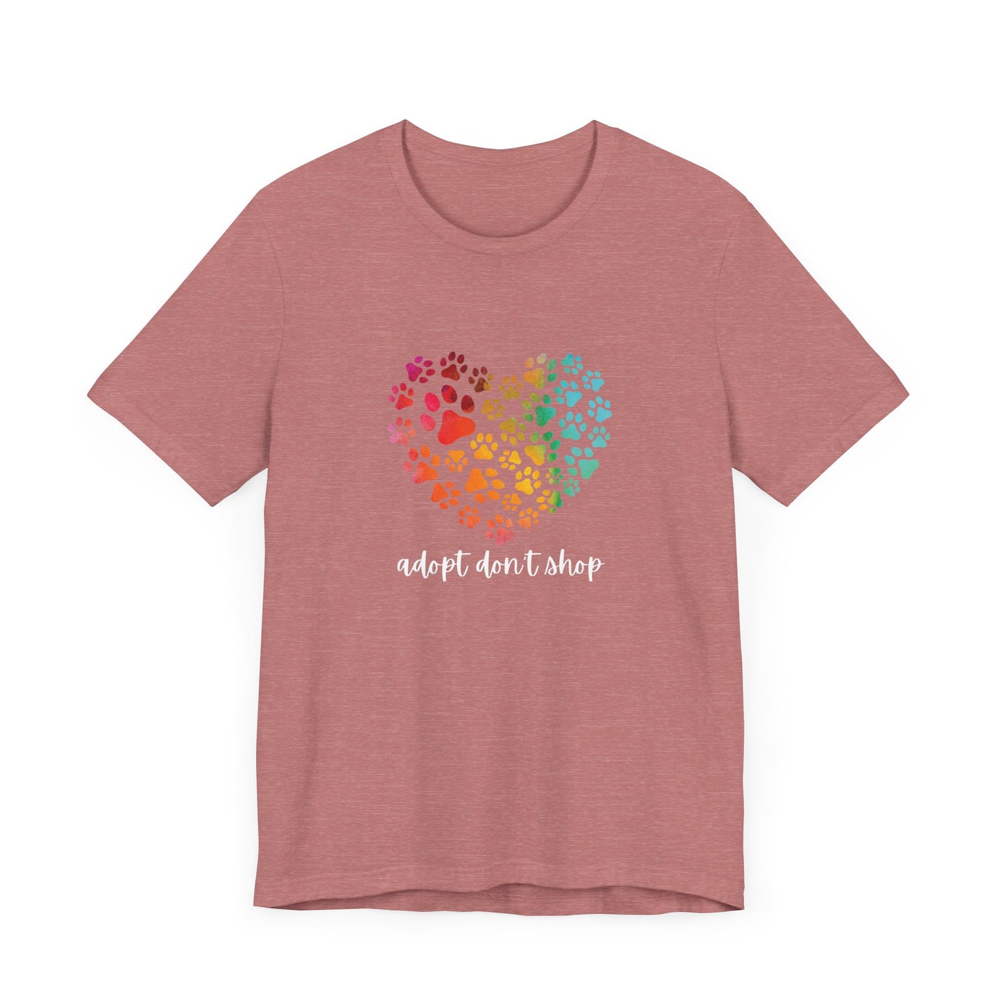 Adopt Don't Shop Hearts - Unisex Tee