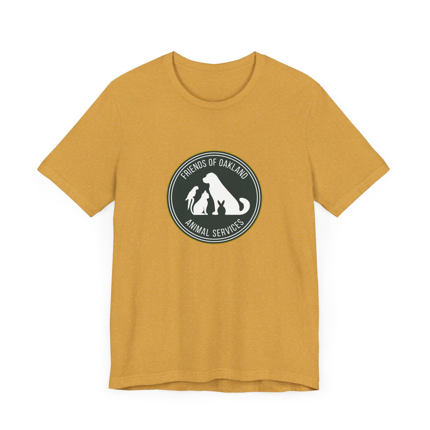 Baseball Friends of Oakland Animal Services Tee - Unisex Jersey Short Sleeve Animal Lovers Shirt