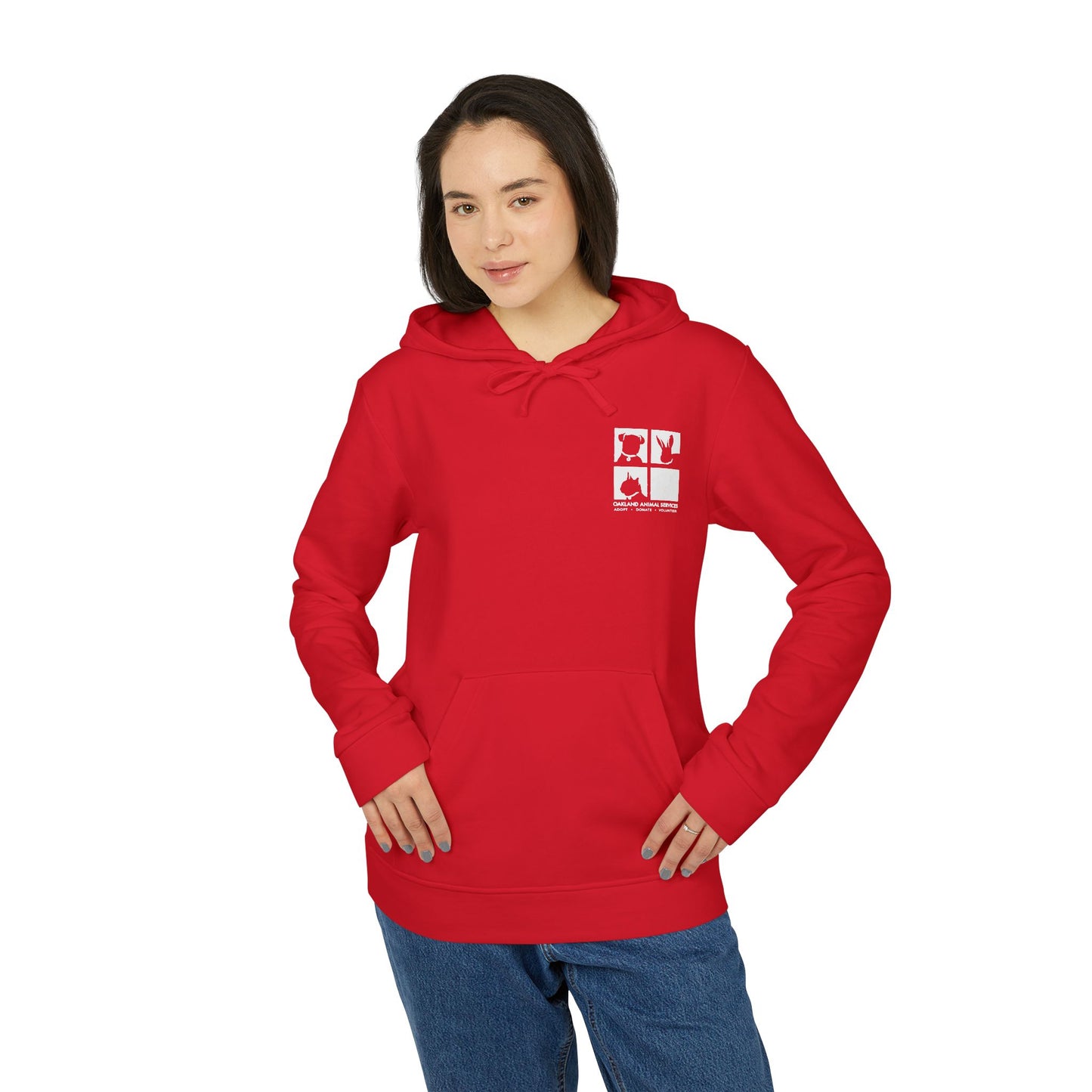 OAS Logo adidas Unisex Fleece Hoodie