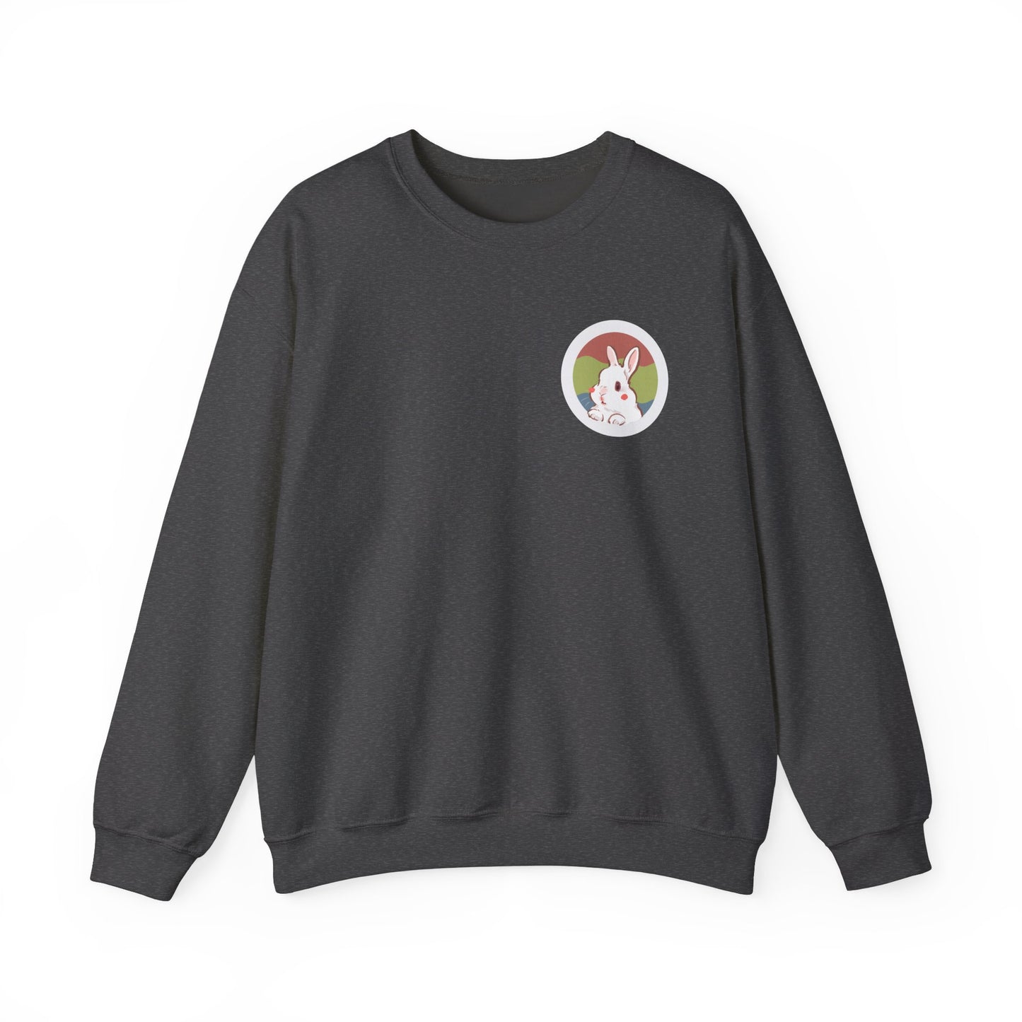 Bunny Unisex Crewneck Sweatshirt for Animal Lovers