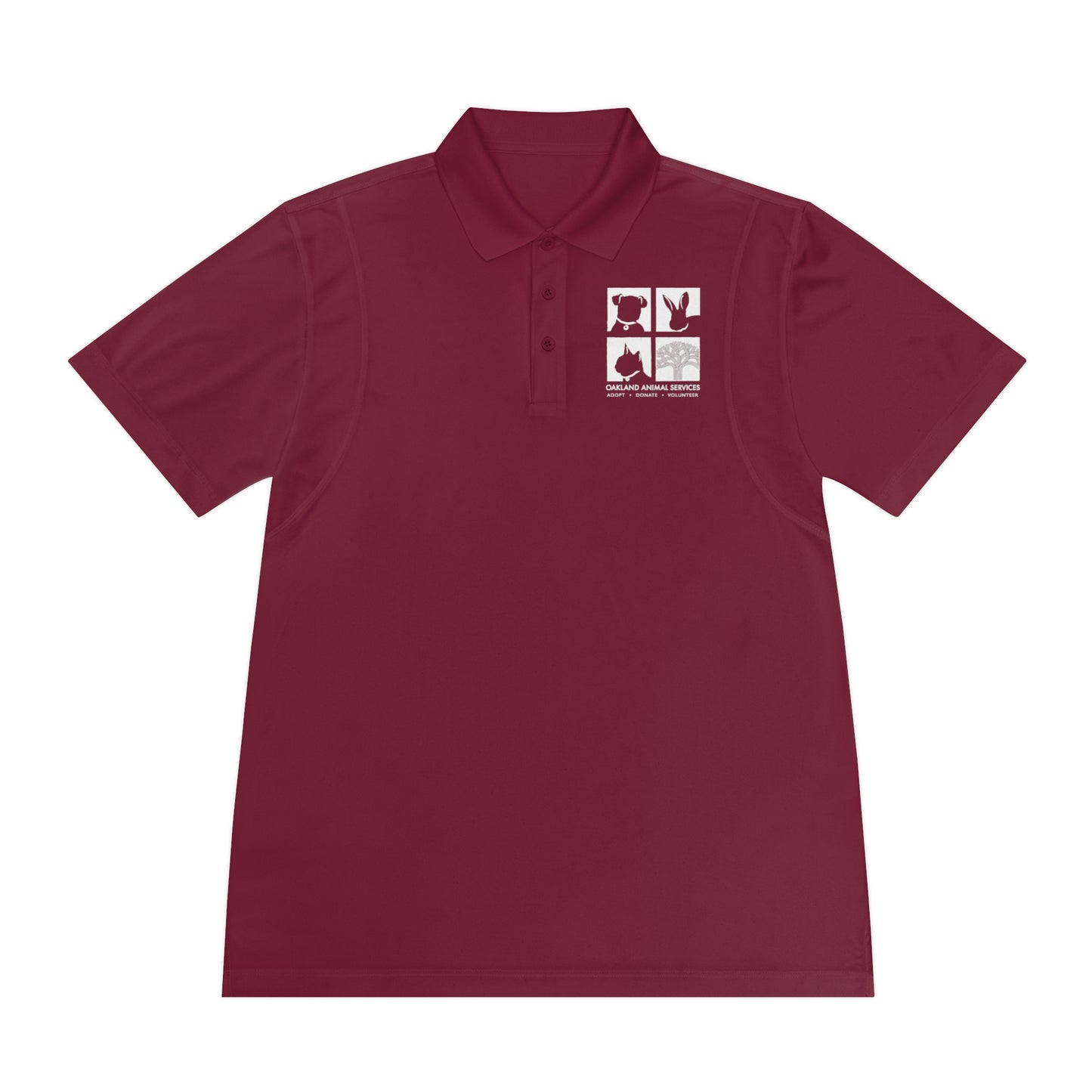 OAS Logo Men's Sport Polo Shirt
