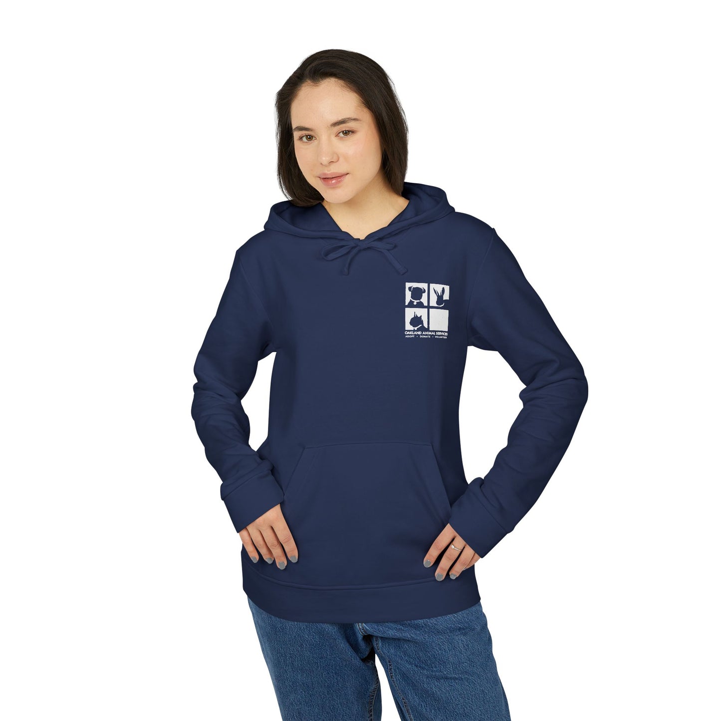 OAS Logo adidas Unisex Fleece Hoodie