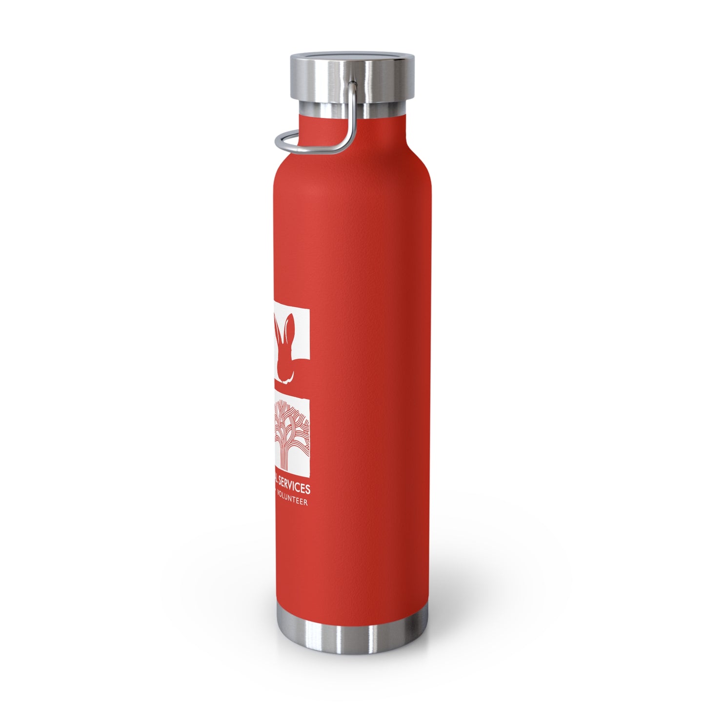 OAS Logo Copper Vacuum Insulated Bottle, 22oz