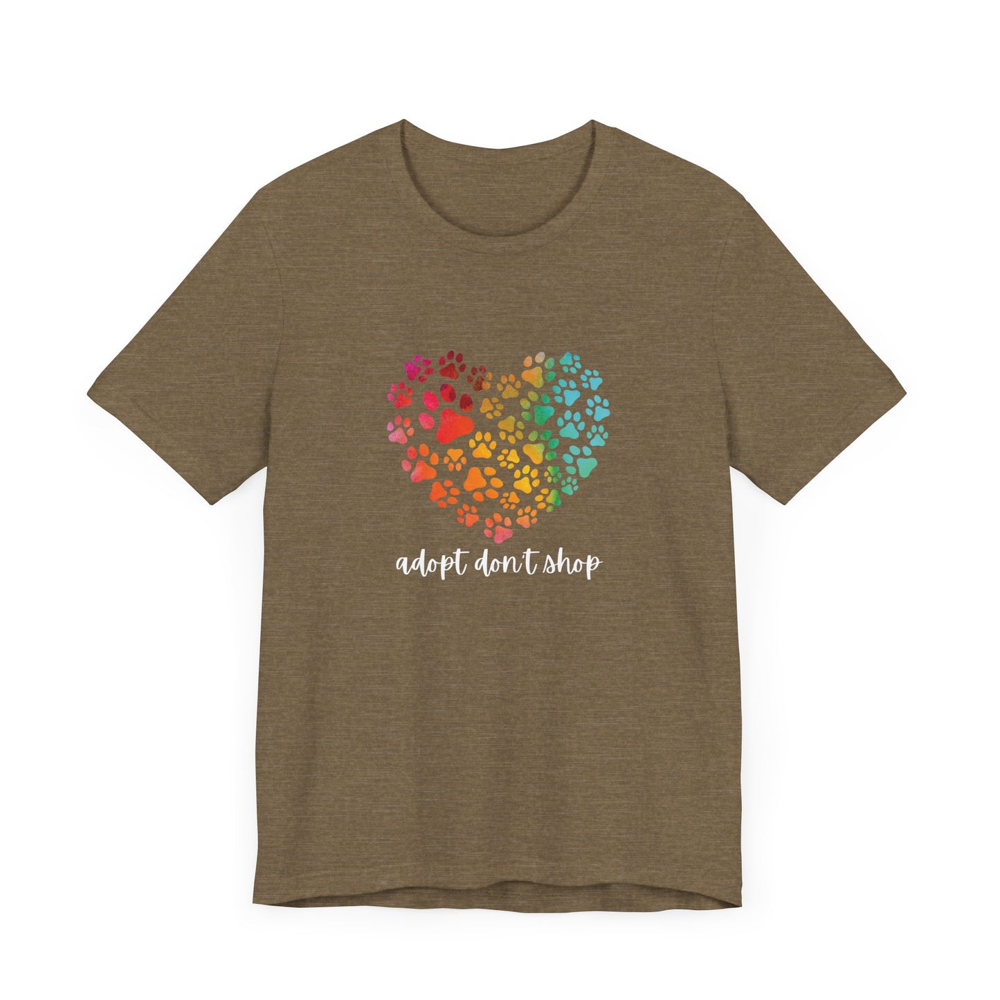 Adopt Don't Shop Hearts - Unisex Tee