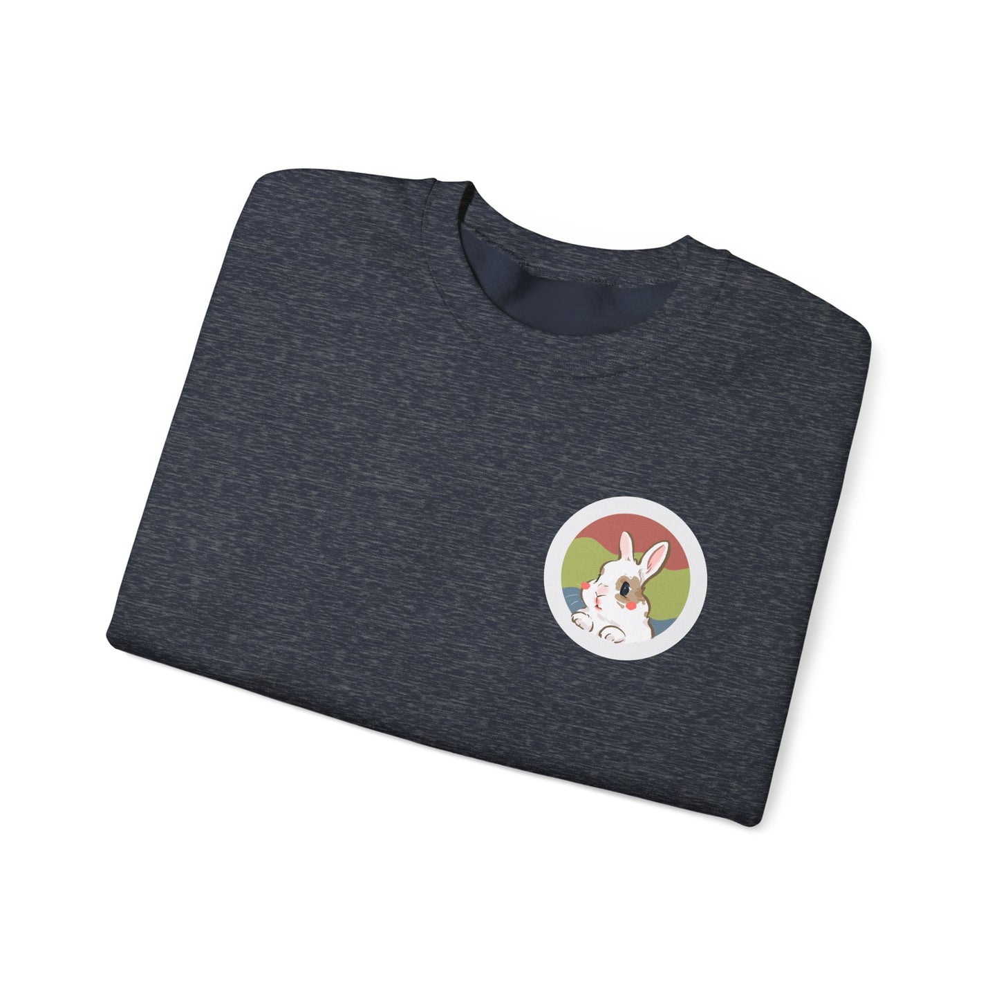 Bunny Unisex Crewneck Sweatshirt for Animal Lovers