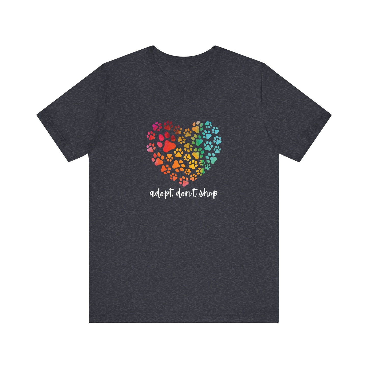 Adopt Don't Shop Hearts - Unisex Tee