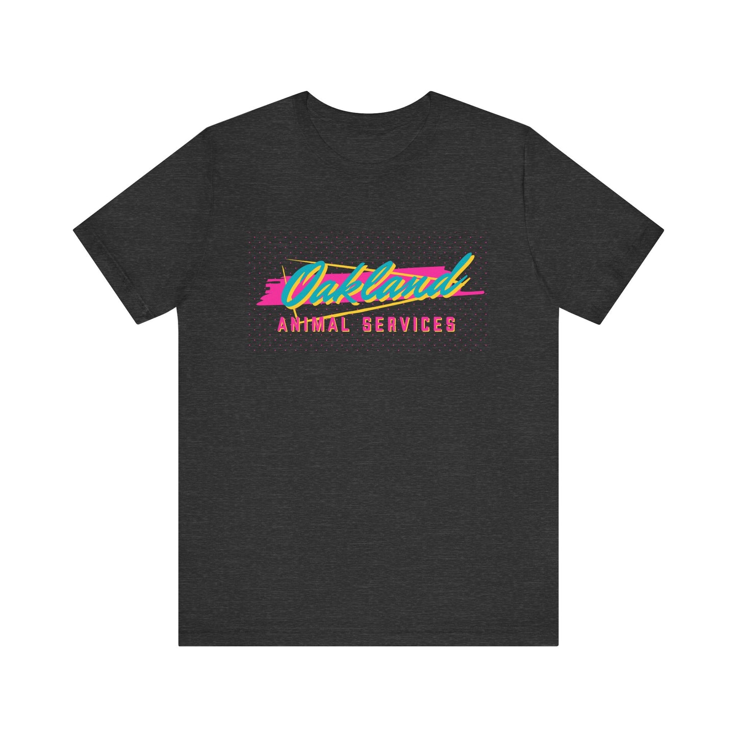 90's Baby Oakland Animal Services Unisex Tee - Support Animal Welfare, Retro Design