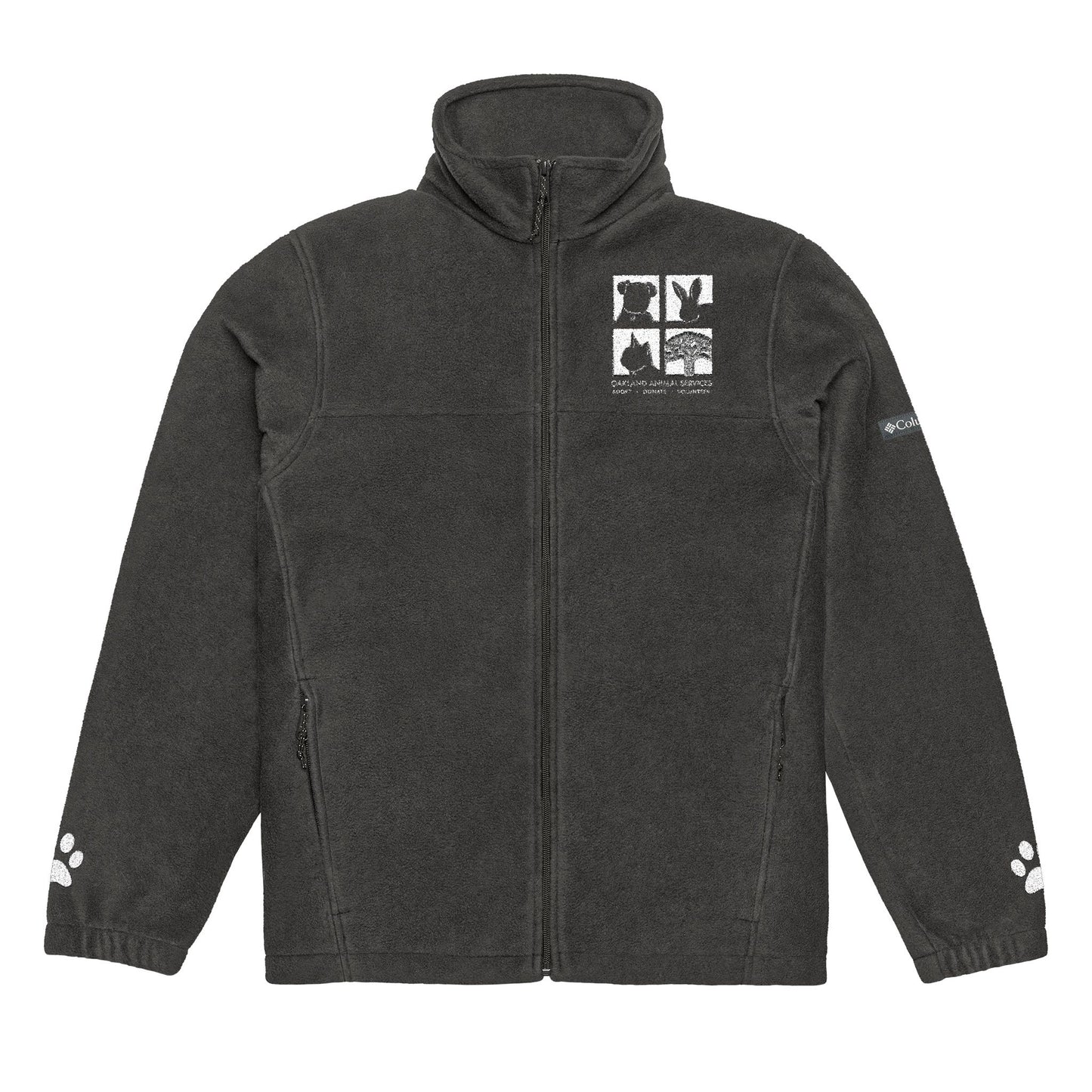 OAS Logo Unisex Columbia Fleece Jacket - Embroidered Outdoor Adventure Wear