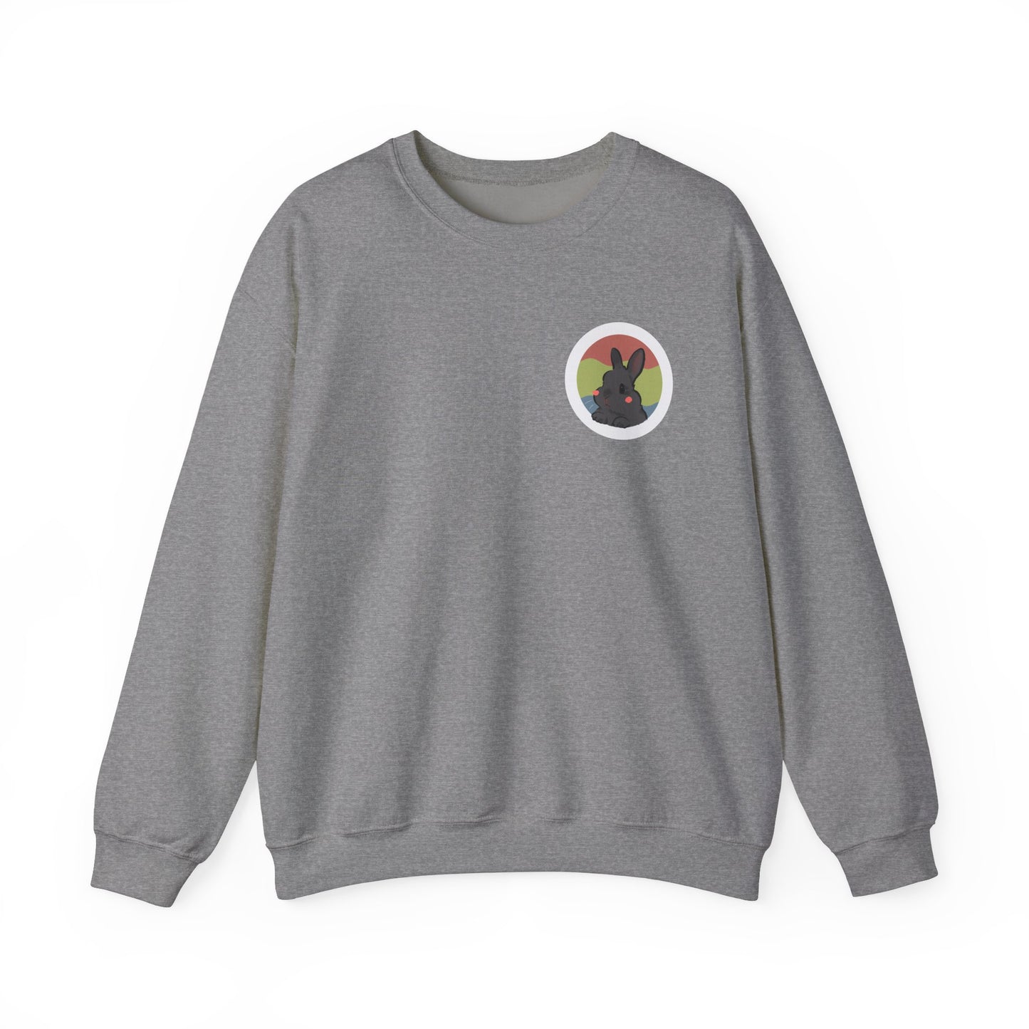 Bunny Unisex Crewneck Sweatshirt for Animal Lovers