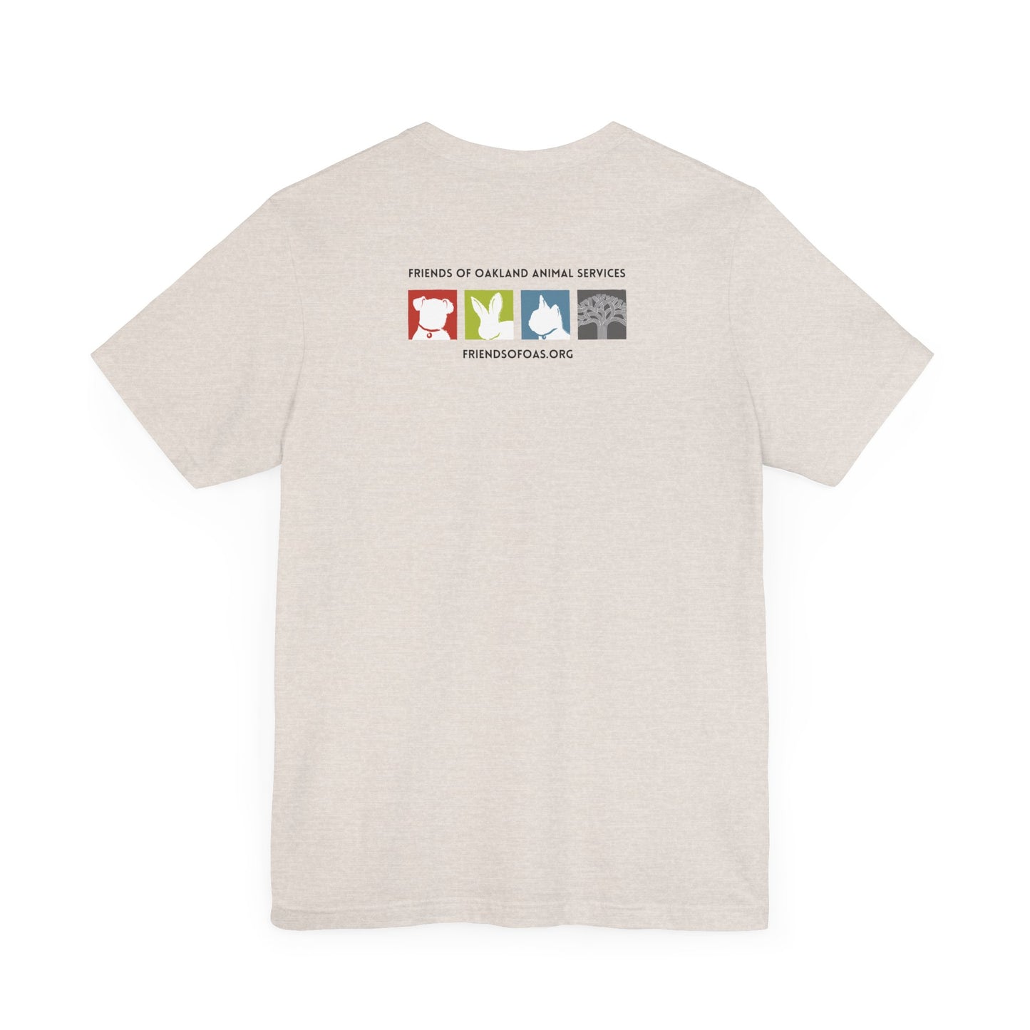 Las Mascotas -Adopt Oakland Cat & Dog Tee – Unisex Jersey Short Sleeve T-Shirt for Animal Lovers