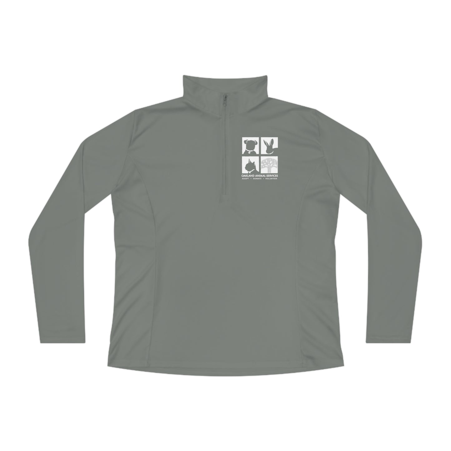 OAS Logo Ladies Quarter-Zip Pullover
