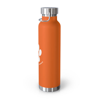 Helping Paw Copper Vacuum Insulated Bottle, 22oz