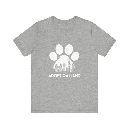 Adopt Oakland Paw Unisex Tee