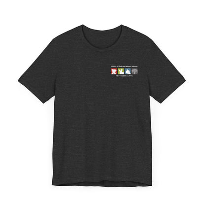 Back-Printed FOAS Logo - Unisex Short Sleeve Tee