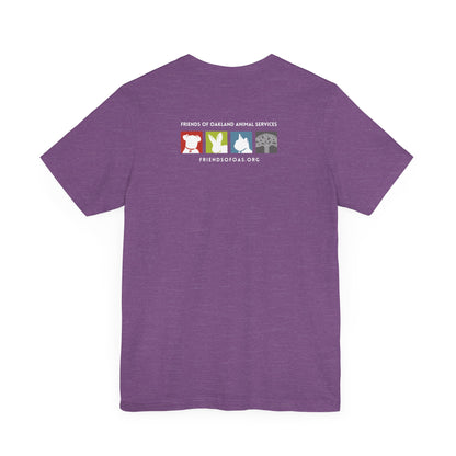 90's Baby Oakland Animal Services Unisex Tee - Support Animal Welfare, Retro Design