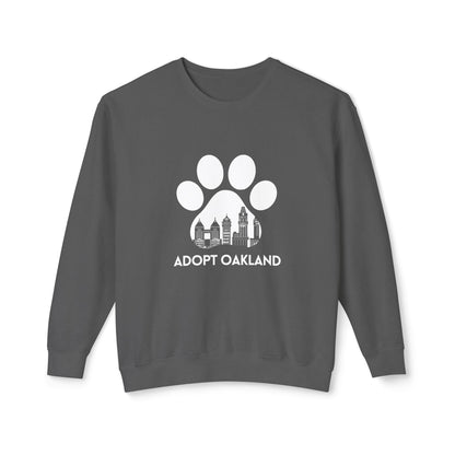 Adopt Oakland Unisex Lightweight Crewneck Sweatshirt