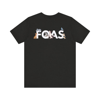 FOAS Pets Back Printed Cotton Jersey Tee