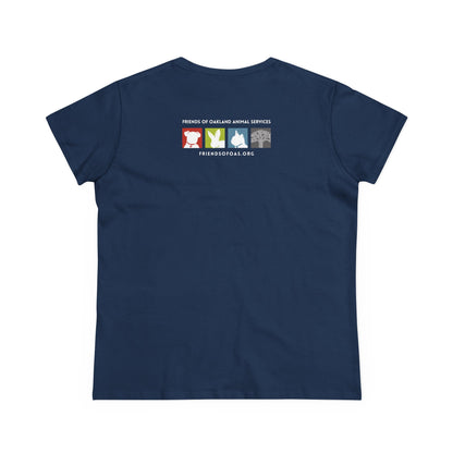 Ask Me -- Women's Midweight Cotton Tee