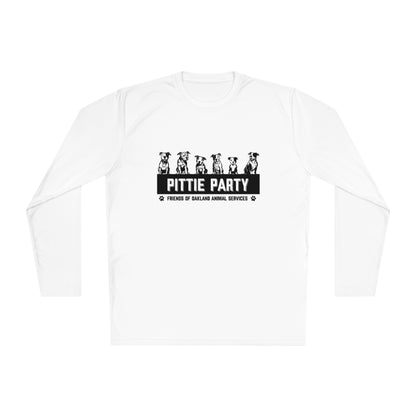 Pittie Party Unisex Lightweight Long Sleeve Tee