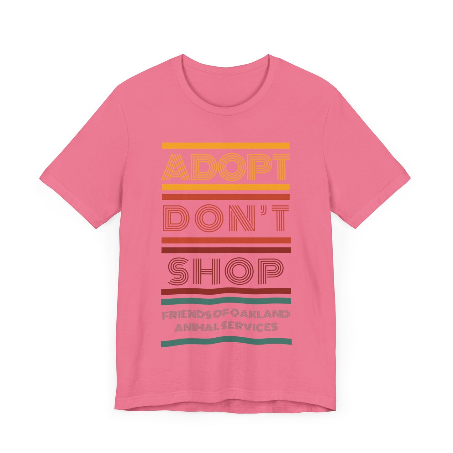 Retro Adopt Don't Shop Unisex Tee