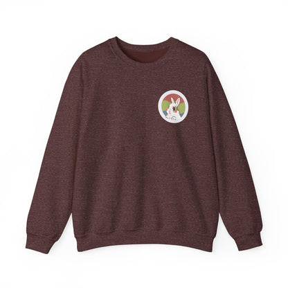 Bunny Unisex Crewneck Sweatshirt for Animal Lovers
