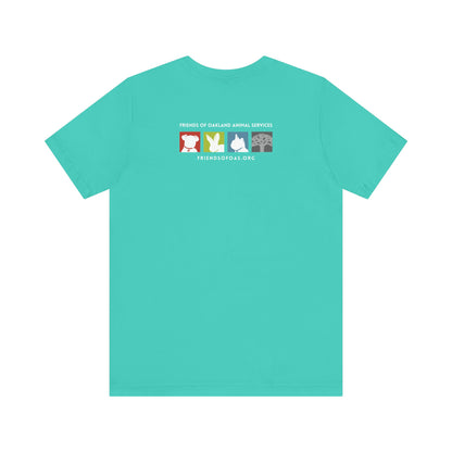 90's Baby Oakland Animal Services Unisex Tee - Support Animal Welfare, Retro Design
