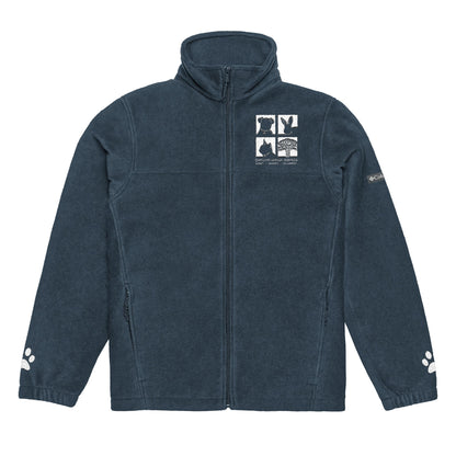 OAS Logo Unisex Columbia Fleece Jacket - Embroidered Outdoor Adventure Wear