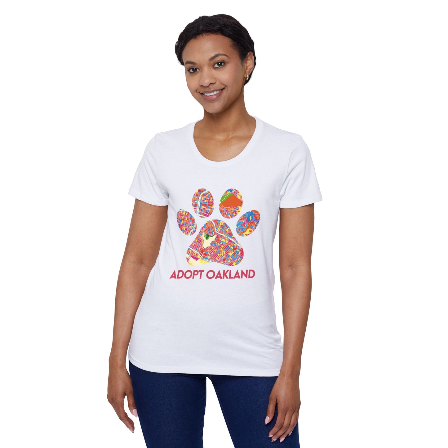 Adopt Oakland Women's Organic Short Sleeve T-Shirt